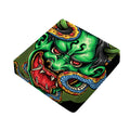 Japanese Oni Demon With Snake Print Outdoor Seat Cushion Cover