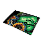 Japanese Oni Demon With Snake Print Pet Cooling Mat Cover
