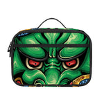 Japanese Oni Demon With Snake Print Portable Lunch Bag