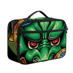 Japanese Oni Demon With Snake Print Portable Lunch Bag