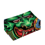Japanese Oni Demon With Snake Print Rectangle Tissue Box Cover