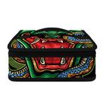 Japanese Oni Demon With Snake Print Small Lunch Bag
