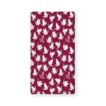 Japanese Origami Crane Pattern Print Baby Crib Sheet