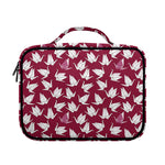 Japanese Origami Crane Pattern Print Briefcase Bible Bag