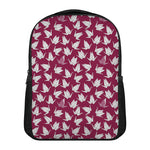 Japanese Origami Crane Pattern Print Casual Backpack