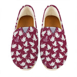 Japanese Origami Crane Pattern Print Casual Shoes