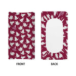 Japanese Origami Crane Pattern Print Changing Pad Cover