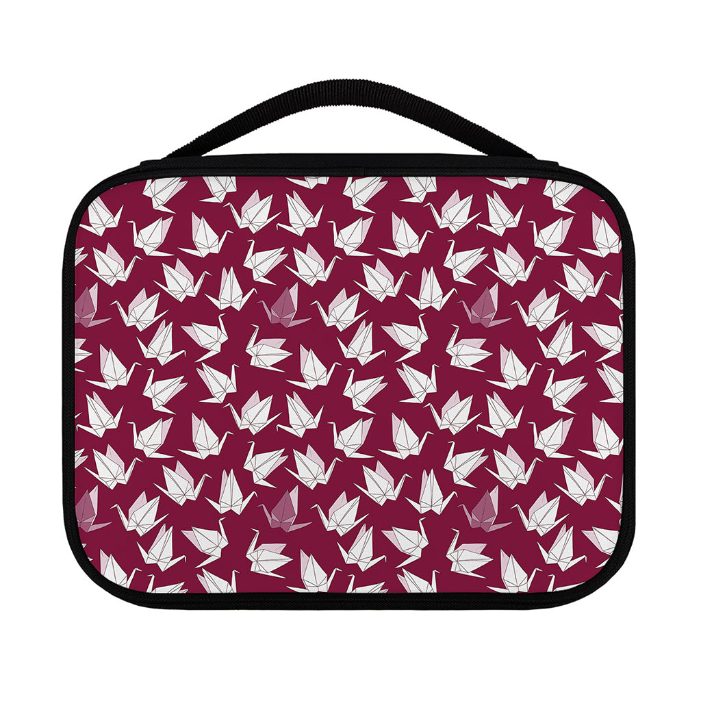 Japanese Origami Crane Pattern Print Classic Bible Case