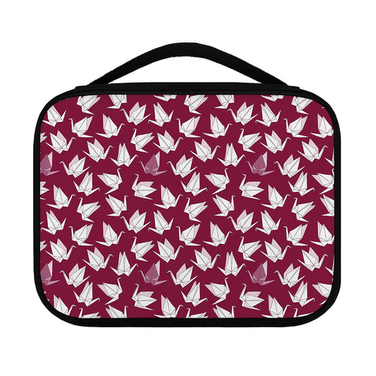 Japanese Origami Crane Pattern Print Classic Bible Case
