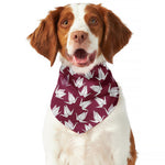 Japanese Origami Crane Pattern Print Dog Bandana