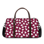 Japanese Origami Crane Pattern Print Duffle Bag