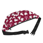 Japanese Origami Crane Pattern Print Fanny Pack