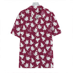 Japanese Origami Crane Pattern Print Hawaiian Shirt