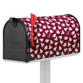 Japanese Origami Crane Pattern Print Mailbox Cover