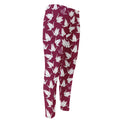 Japanese Origami Crane Pattern Print Men's Compression Pants