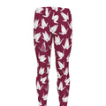 Japanese Origami Crane Pattern Print Men's Leggings