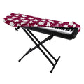 Japanese Origami Crane Pattern Print Piano Keyboard Cover