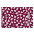 Japanese Origami Crane Pattern Print Placemat