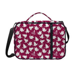 Japanese Origami Crane Pattern Print Shoulder Strap Bible Bag