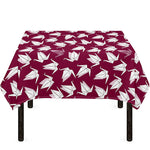Japanese Origami Crane Pattern Print Tablecloth