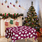 Japanese Origami Crane Pattern Print Tablecloth