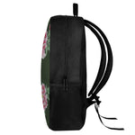 Japanese Peony Print 17 Inch Backpack