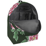 Japanese Peony Print Backpack