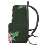 Japanese Peony Print Backpack