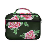 Japanese Peony Print Briefcase Bible Bag