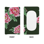 Japanese Peony Print Changing Pad Cover