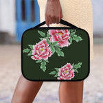 Japanese Peony Print Classic Bible Case