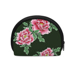 Japanese Peony Print Coin Purse