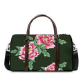 Japanese Peony Print Duffel Bag