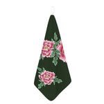 Japanese Peony Print Hand Towel