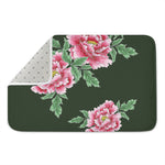 Japanese Peony Print Indoor Door Mat