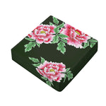 Japanese Peony Print Outdoor Seat Cushion Cover