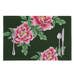 Japanese Peony Print Placemat