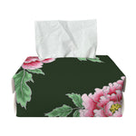 Japanese Peony Print Rectangle Tissue Box Cover