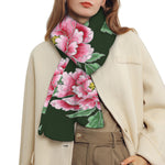 Japanese Peony Print Scarf