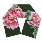 Japanese Peony Print Scarf