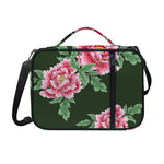 Japanese Peony Print Shoulder Strap Bible Bag
