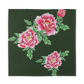 Japanese Peony Print Silk Bandana