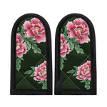 Japanese Peony Print Skillet Handle Cover