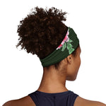 Japanese Peony Print Sports Headband