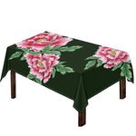 Japanese Peony Print Tablecloth