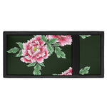 Japanese Peony Print Trifold Wallet