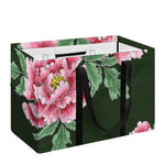 Japanese Peony Print Utility Tote Bag