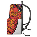 Japanese Phoenix Print Backpack