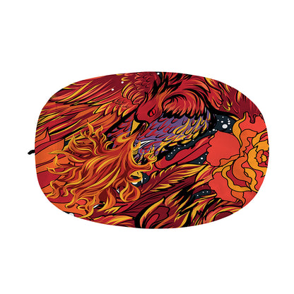 Japanese Phoenix Print Car Side Mirror Covers