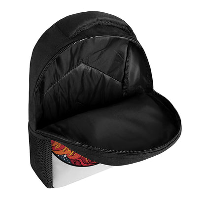 Japanese Phoenix Print Casual Backpack